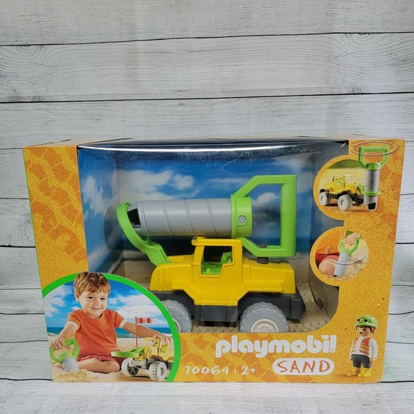 PLAYMOBIL Other - PLAYMOBIL Sand Drilling Vehicle 70064, for Children Ages 2+